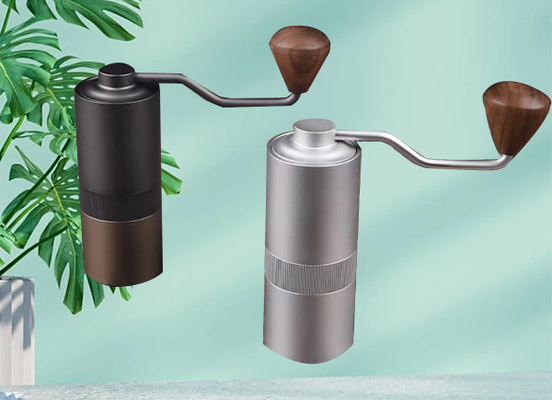Acier inoxydable manuel de Bean Grinder Conical Burr Mill de café