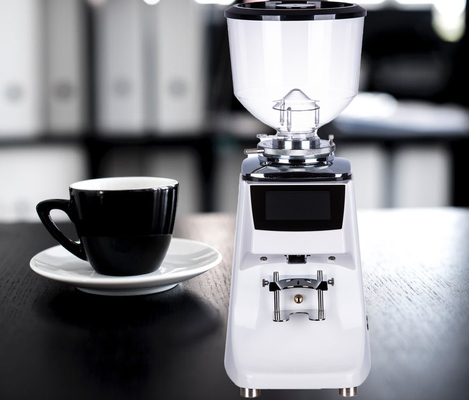 Métal Burr Coffee Grinder de titane de la broyeur de café d'écran tactile d'expresso 83mm