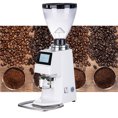 broyeur de café d'écran tactile de 64mm 20 - 25kg/H capacité de meulage de la vitesse 1.7kg