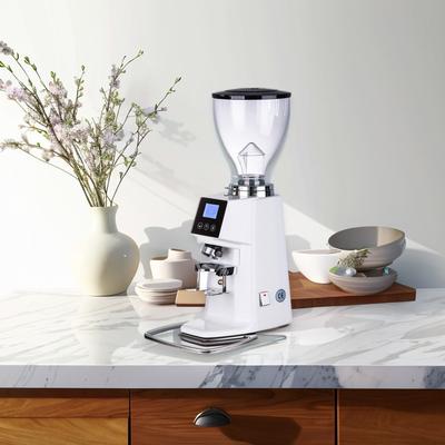 220 - 240V Affichage LCD Full Touch Moulin à café commercial Vitesse de broyage 10-15 kg/h