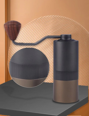Broyeur de café lavable de bureau de ménage Metal Burr Manual