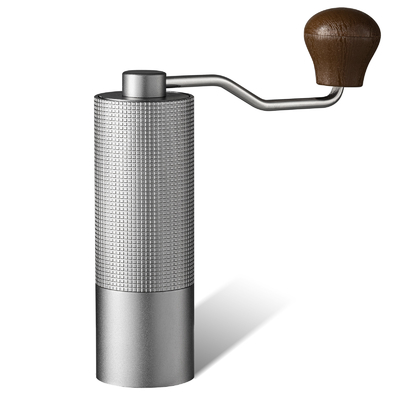 Portable voyage Mini ménage classique métal bois main moulin à café accessoires ensemble