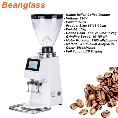 Machine d'expresso commerciale avec de l'ABS de Bean Grinder Aluminium Alloy de café
