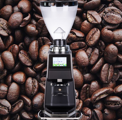 Moulin à grains de café commercial de mousseur à lait automatique expresso italien 220V