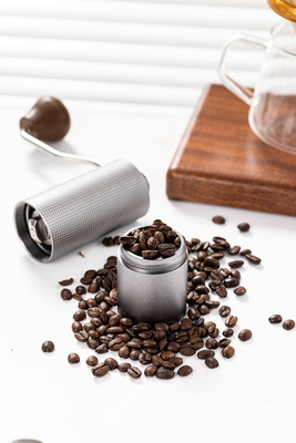 Broyeur de café extérieure de grande capacité d'acier inoxydable Manual
