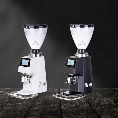 Broyeur de café commerciale d'alliage d'aluminium Touchscreen 370W