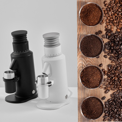 Utilisation à la maison 1400rpm de broyeur de café de fraise d'espresso d'alliage de zinc et d'alliage d'aluminium