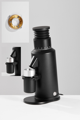 Broyeur de café d'utilisation de la maison 1400RPM Flat 64mm Burr Black White Color