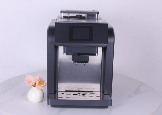 Fabricant de café Espresso réglable de 1250W avec réservoir d'eau de 2,0L et régulateur de température personnalisable