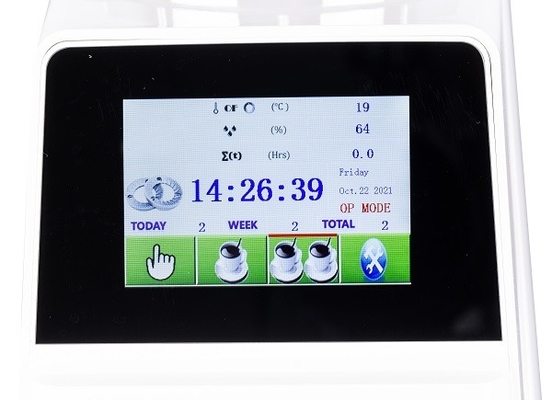 Broyeur de café commerciale de double dose d'écran tactile For Fresh Bean 370W